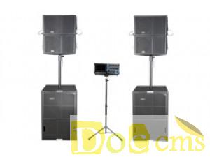 中國音王品牌流動(dòng)線陣列音箱帶調(diào)音臺(tái)DLT10